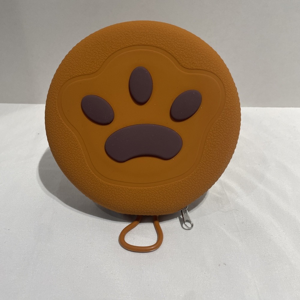 Alilang Portable‎ Foldable Pet Feeding Bowl, Double Collapsible Case